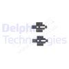 Accessory Kit, disc brake pad DELPHI LX0221