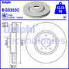 Brake Disc DELPHI BG9353C