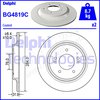 Brake Disc DELPHI BG4819C