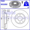 Brake Disc DELPHI BG2282