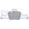 Brake Pad Set, disc brake DELPHI LP3299