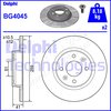Brake Disc DELPHI BG4045