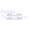 Accessory Kit, disc brake pad DELPHI LX0223