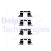 Accessory Kit, disc brake pad DELPHI LX0333