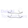 Accessory Kit, disc brake pad DELPHI LX0210