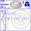 COATED BRAKE DISC (DOUBLE) FSX2 DELPHI BG5050C