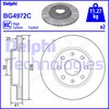 Brake Disc DELPHI BG4972C