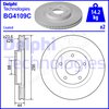 Brake Disc DELPHI BG4109C