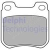 Brake Pad Set, disc brake DELPHI LP1441