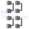 Accessory Kit, disc brake pad DELPHI LX0506