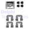 Accessory Kit, disc brake pad DELPHI LX0605