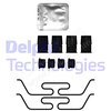 Accessory Kit, disc brake pad DELPHI LX0740