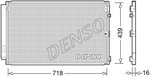 Condenser, air conditioning DENSO DCN51011