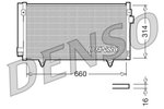 Condenser, air conditioning DENSO DCN36003
