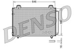 Condenser, air conditioning DENSO DCN50024