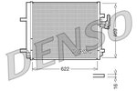 Condenser, air conditioning DENSO DCN10016