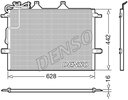 Condenser, air conditioning DENSO DCN17018