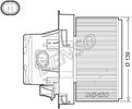 Interior Blower DENSO DEA21012
