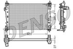 Radiator, engine cooling DENSO DRM01006