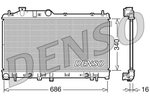 Radiator, engine cooling DENSO DRM36008