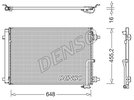 Condenser, air conditioning DENSO DCN02045