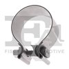 Pipe Connector, exhaust system FA1 942866