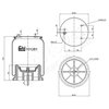 Bellow, air suspension FEBI BILSTEIN 101281