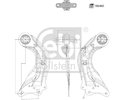Control/Trailing Arm, wheel suspension FEBI BILSTEIN 186460