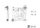 Control/Trailing Arm, wheel suspension FEBI BILSTEIN 181129