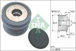 Alternator Freewheel Clutch INA 535036410
