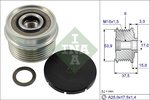 Alternator Freewheel Clutch INA 535022310