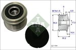 Alternator Freewheel Clutch INA 535021610