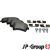 Brake Pad Set, disc brake JP Group 1163705410