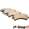 Brake Pad Set, disc brake JP Group 1163705710