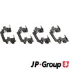 Accessory Kit, disc brake pad JP Group 1364002110