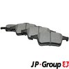 Brake Pad Set, disc brake JP Group 4963700410