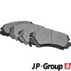 Brake Pad Set, disc brake JP Group 3563600210