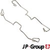 Accessory Kit, disc brake pad JP Group 1164005610