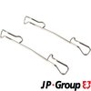 Accessory Kit, disc brake pads JP Group 1264004510