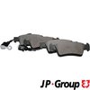Brake Pad Set, disc brake JP Group 1163706710
