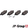 Brake Pad Set, disc brake JP Group 1363701410