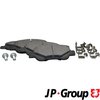 Brake Pad Set, disc brake JP Group 4863602610