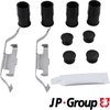 Accessory Kit, disc brake pads JP Group 1464002510