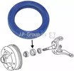 Shaft Seal, wheel bearing JP Group 8141250300