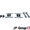 Accessory Kit, disc brake pad JP Group 1163651310