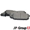 Brake Pad Set, disc brake JP Group 3663700110