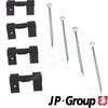 Accessory Kit, disc brake pads JP Group 1564003510