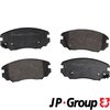 Brake Pad Set, disc brake JP Group 1263603810