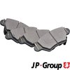 Brake Pad Set, disc brake JP Group 1263701710