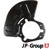 Splash Guard, brake disc JP Group 1264202470